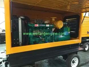Hot sale Weifang 80KW/100KVA trailer diesel generating set powered by Weifang diesel engine HX6105AZLD