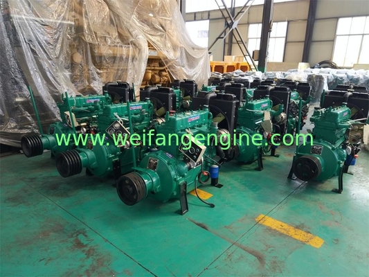 30kw/40hp 1500rpm diesel engine with the clutch and belt pulley for Straw crusher