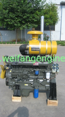1500rpm Weifang diesel engine R6105IZLD for prime power 100KW /125KVA diesel generator in optional color