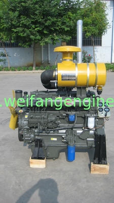 1500rpm Weifang diesel engine R6105IZLD for prime power 100KW /125KVA diesel generator in optional color