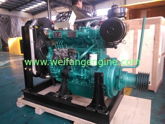Water Cooled Weifang Diesel Engine With Clutch For The Power Of The Straw Grinder  ZH4100P