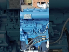 KVA standby 100KW/125 diesel generator set aangedreven door Weifang dieselmotor R6105IZLD in rood
