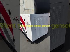 40kw/50kVA stille dieselgenerator met Weifang 4105ZD dieselmotor